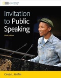 Cover: Invitation to Public Speaking - National Geographic Edition - Wadsworth Publishing Co Inc
