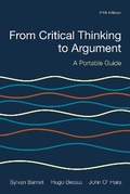 Cover: From Critical Thinking to Argument - Bedford Books