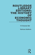 Cover: Routledge Library Editions: The History of Economic Thought - Routledge