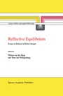 Cover: Reflective Equilibrium - Kluwer Academic Publishers