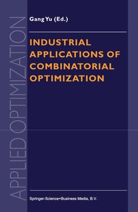 Enlarge image Cover: Industrial Applications of Combinatorial Optimization - Springer