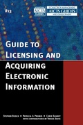 Cover: Guide to Licensing and Acquiring Electronic Information - Scarecrow Press
