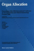 Cover: Organ Allocation - Springer