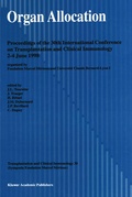 Cover: Organ Allocation - Springer