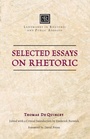 Cover: Selected Essays on Rhetoric - Southern Illinois University Press