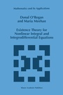 Cover: Existence Theory for Nonlinear Integral and Integrodifferential Equations - Kluwer Academic Publishers