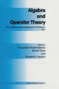 Bild: Algebra and Operator Theory - Kluwer Academic Publishers