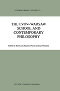 Cover: The Lvov-Warsaw School and Contemporary Philosophy - Springer