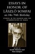 Cover: Essays in Honor of Laszlo Somfai on His 70th Birthday - Scarecrow Press
