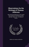 Cover: Observations On the Writings of Thomas Jefferson - Palala Press