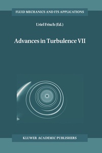 Enlarge image Cover: Advances in Turbulence VII - Springer