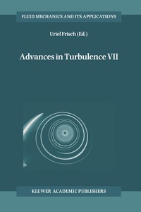 Enlarge image Cover: Advances in Turbulence VII - Springer