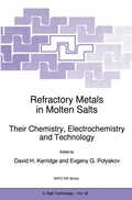 Cover: Refractory Metals in Molten Salts - Springer