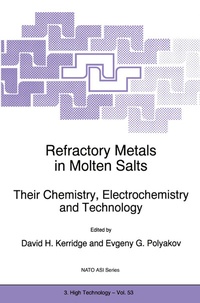 Abbildung von: Refractory Metals in Molten Salts - Springer