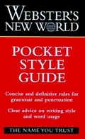 Cover: Webster's New World Pocket Style Guide - Hungry Minds Inc,U.S.