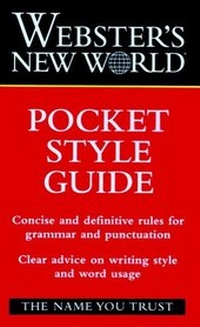 Enlarge image Cover: Webster's New World Pocket Style Guide - Hungry Minds Inc,U.S.