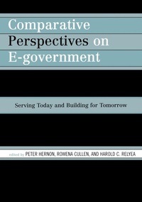 Enlarge image Cover: Comparative Perspectives on E-Government - Scarecrow Press