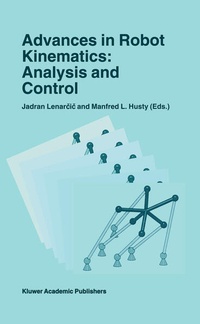Enlarge image Cover: Advances in Robot Kinematics: Analysis and Control - Kluwer Academic Publishers