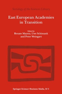 Enlarge image Cover: East European Academies in Transition - Springer