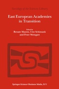 Cover: East European Academies in Transition - Springer