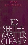 Cover: To See the Matter Clearly - Dufour Editions