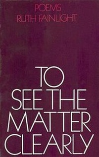 Enlarge image Cover: To See the Matter Clearly - Dufour Editions
