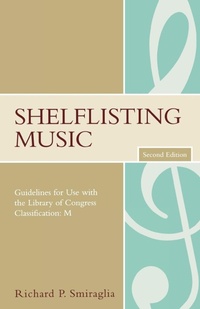 Abbildung von: Shelflisting Music - Scarecrow Press