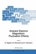 Cover: Itinerant Electron Magnetism: Fluctuation Effects - Springer