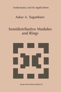 Enlarge image Cover: Semidistributive Modules and Rings - Springer