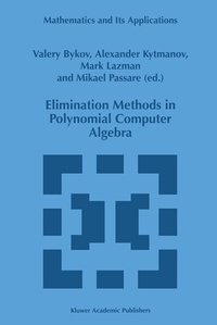 Abbildung von: Elimination Methods in Polynomial Computer Algebra - Springer