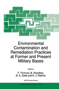Cover: Environmental Contamination and Remediation Practices at Former and Present Military Bases - Springer