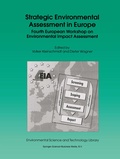 Cover: Strategic Environmental Assessment in Europe - Springer