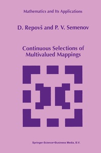 Abbildung von: Continuous Selections of Multivalued Mappings - Kluwer Academic Publishers