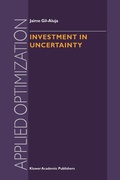 Cover: Investment in Uncertainty - Kluwer Academic Publishers