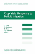 Bild: Crop Yield Response to Deficit Irrigation - Kluwer Academic Publishers