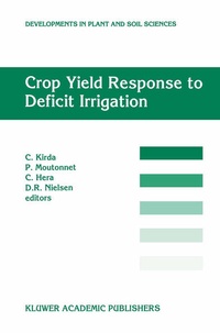 Abbildung von: Crop Yield Response to Deficit Irrigation - Kluwer Academic Publishers