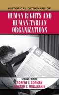Cover: Historical Dictionary of Human Rights and Humanitarian Organizations - Scarecrow Press