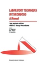 Cover: Laboratory Techniques in Thrombosis - a Manual - Kluwer Academic Publishers