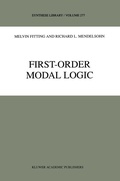 Cover: First-Order Modal Logic - Kluwer Academic Publishers