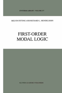 Enlarge image Cover: First-Order Modal Logic - Springer