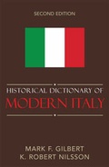 Cover: Historical Dictionary of Modern Italy - Scarecrow Press