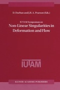 Cover: IUTAM Symposium on Non-Linear Singularities in Deformation and Flow - Kluwer Academic Publishers