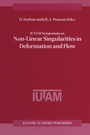 Cover: IUTAM Symposium on Non-Linear Singularities in Deformation and Flow - Springer