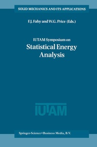 Enlarge image Cover: IUTAM Symposium on Statistical Energy Analysis - Kluwer Academic Publishers