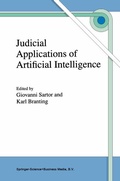 Cover: Judicial Applications of Artificial Intelligence - Springer