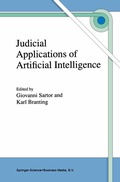 Cover: Judicial Applications of Artificial Intelligence - Springer