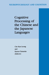 Abbildung von: Cognitive Processing of the Chinese and the Japanese Languages - Springer