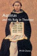 Cover: Aquinas and His Role in Theology - Liturgical Press
