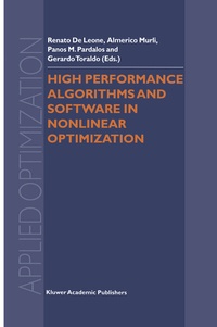 Abbildung von: High Performance Algorithms and Software in Nonlinear Optimization - Springer