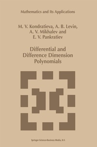 Abbildung von: Differential and Difference Dimension Polynomials - Springer